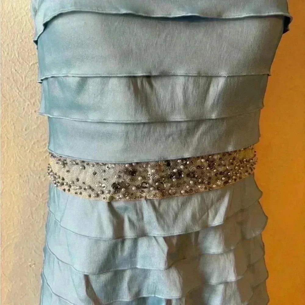 Strapless Ruffle Dress - Picture 2 of 6
